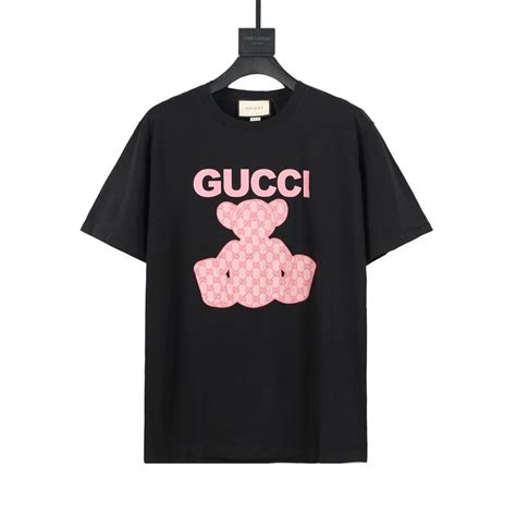 gucci pink bear shirt